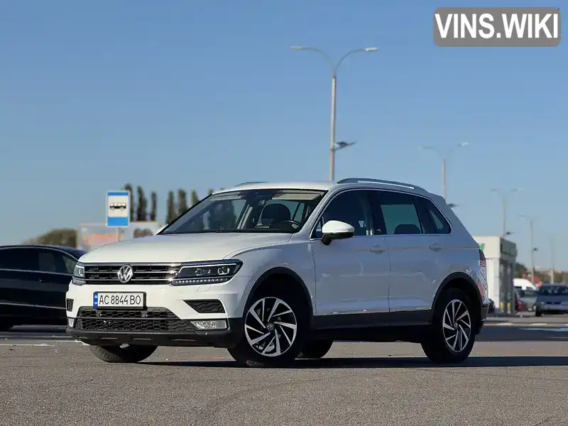 Позашляховик / Кросовер Volkswagen Tiguan 2017 1.97 л. Ручна / Механіка обл. Волинська, Луцьк - Фото 1/21