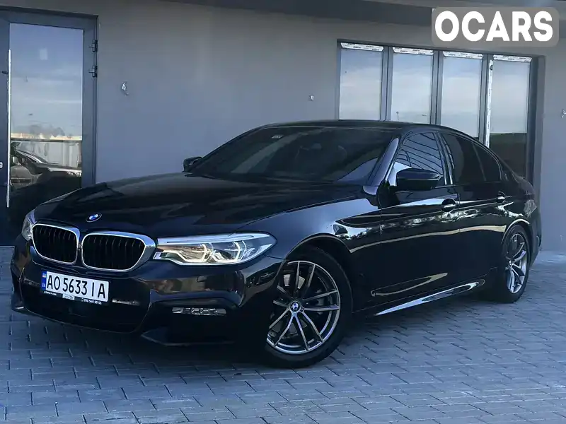 Седан BMW 5 Series 2018 2 л. Автомат обл. Закарпатська, Мукачево - Фото 1/21