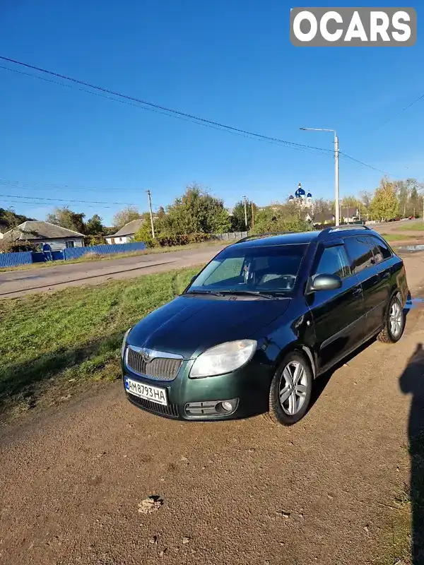 Універсал Skoda Fabia 2008 1.9 л. Ручна / Механіка обл. Житомирська, Коростень - Фото 1/16