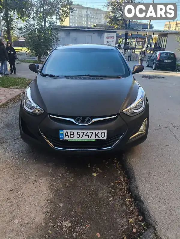 Седан Hyundai Elantra 2014 1.8 л. Автомат обл. Вінницька, Вінниця - Фото 1/16