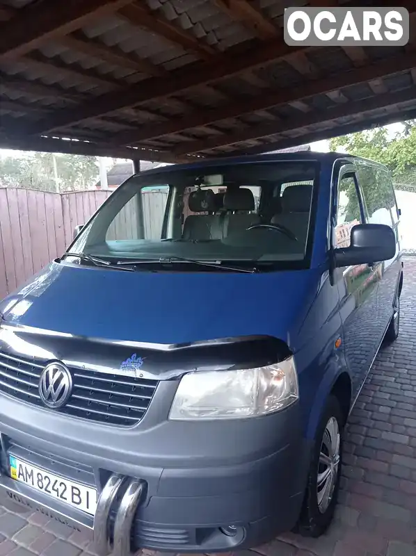 Минивэн Volkswagen Transporter 2005 2.5 л. Ручная / Механика обл. Житомирская, Коростень - Фото 1/21