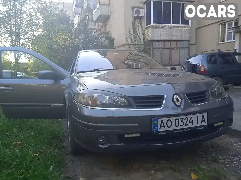 Ліфтбек Renault Laguna 2005 2.9 л. Автомат обл. Закарпатська, Ужгород - Фото 1/10