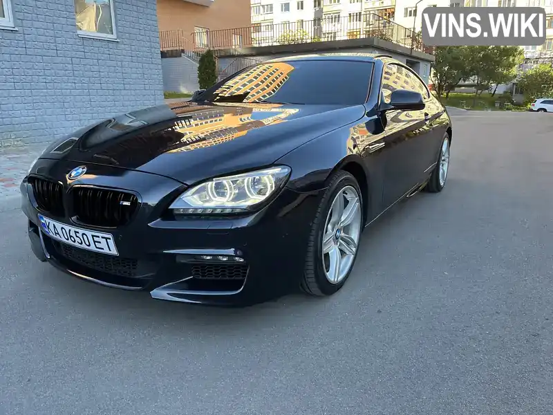 Купе BMW 6 Series 2014 4.39 л. Автомат обл. Київська, Біла Церква - Фото 1/16