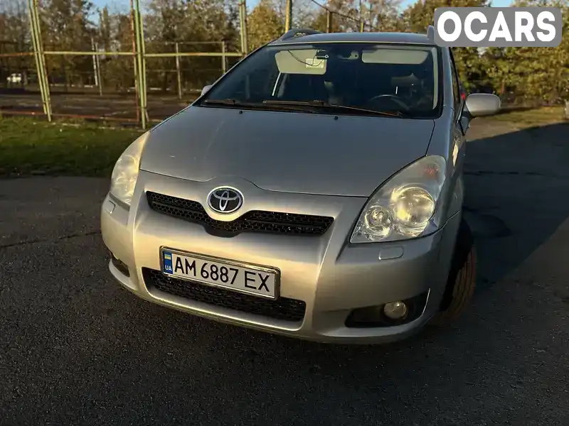 Минивэн Toyota Corolla Verso 2007 2.23 л. Ручная / Механика обл. Житомирская, Житомир - Фото 1/21