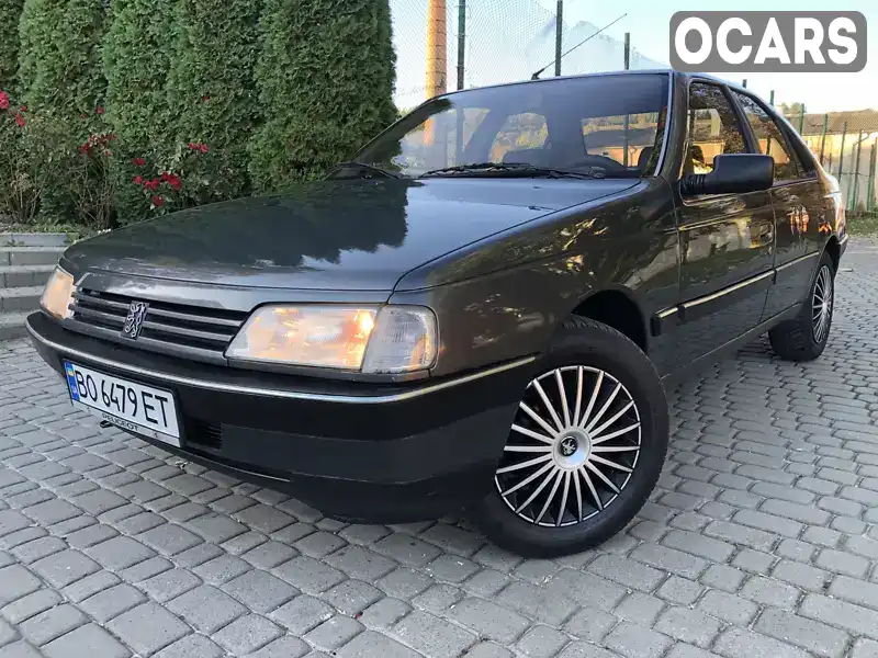 Седан Peugeot 405 1989 1.9 л. обл. Тернопільська, Кременець - Фото 1/21