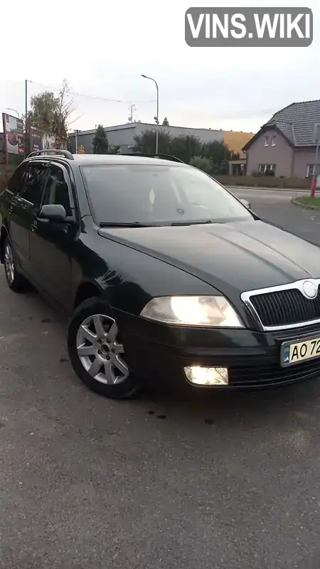 Універсал Skoda Octavia 2005 1.6 л. Ручна / Механіка обл. Закарпатська, location.city.dubove - Фото 1/15