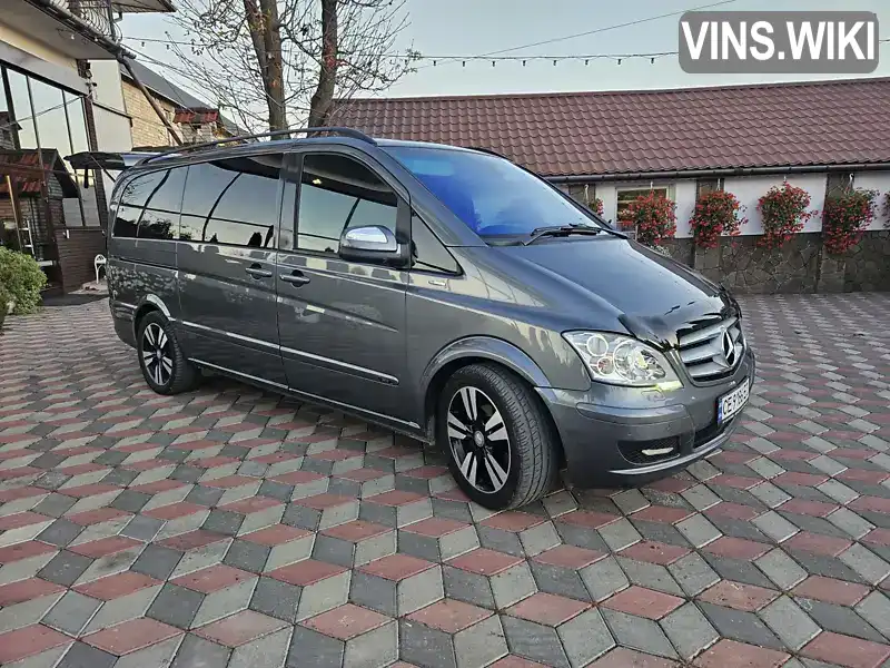 Мінівен Mercedes-Benz Viano 2011 2.2 л. Автомат обл. Чернівецька, Сторожинець - Фото 1/21