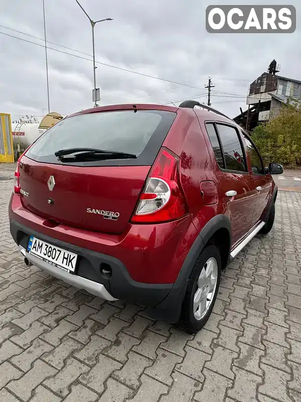 Позашляховик / Кросовер Renault Sandero StepWay 2012 1.6 л. Ручна / Механіка обл. Житомирська, Житомир - Фото 1/10