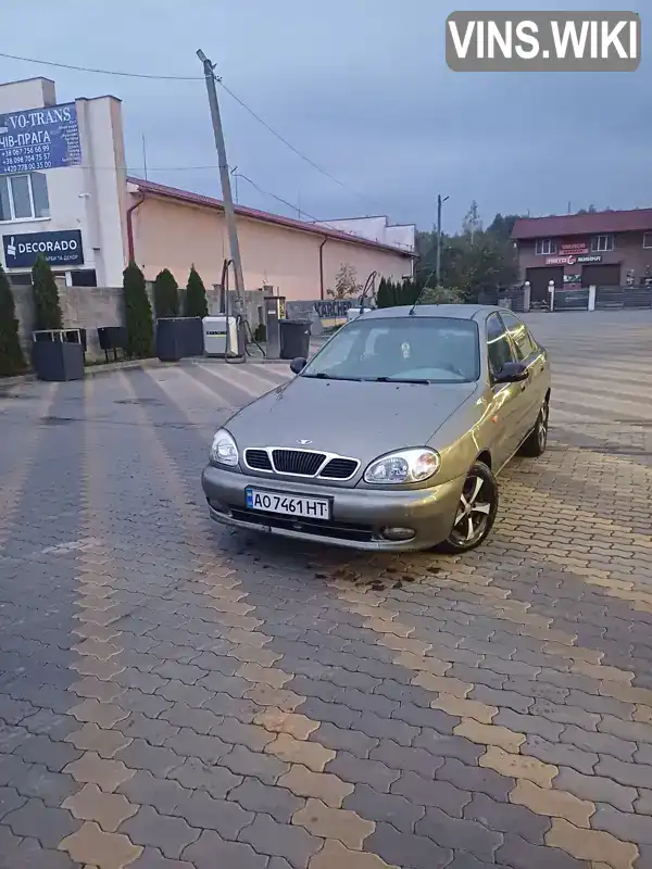 Седан Daewoo Lanos 2005 1.6 л. Ручна / Механіка обл. Закарпатська, Іршава - Фото 1/15