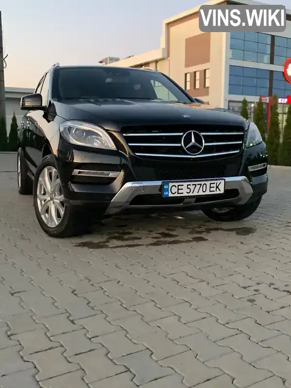 Позашляховик / Кросовер Mercedes-Benz M-Class 2013 2.14 л. Автомат обл. Чернівецька, Чернівці - Фото 1/21