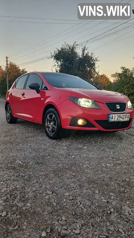 Хетчбек SEAT Ibiza 2011 1.2 л. Ручна / Механіка обл. Київська, Біла Церква - Фото 1/10