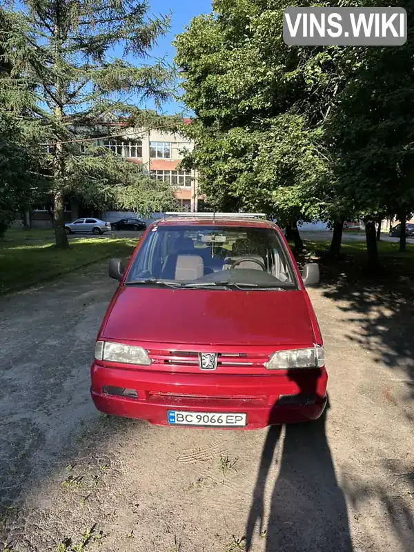 Мінівен Peugeot 806 1995 2 л. Ручна / Механіка обл. Львівська, Львів - Фото 1/21