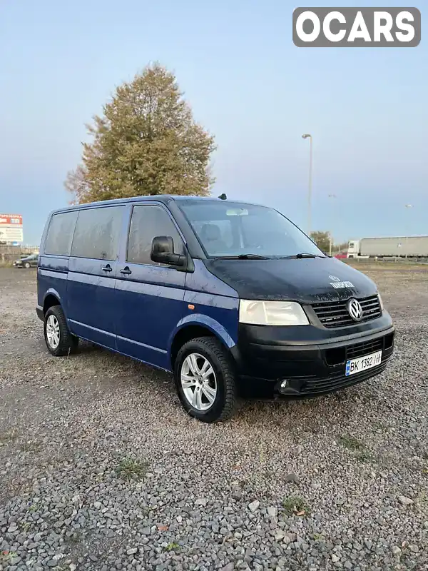 Мінівен Volkswagen Transporter 2004 1.9 л. Ручна / Механіка обл. Рівненська, Сарни - Фото 1/21