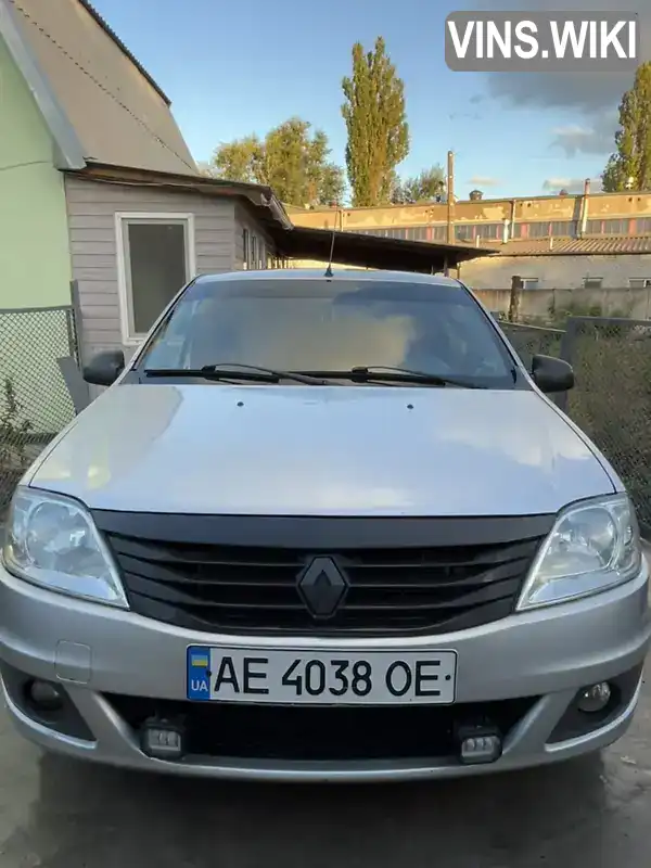 Седан Renault Logan 2011 1.39 л. Ручна / Механіка обл. Дніпропетровська, Кривий Ріг - Фото 1/21