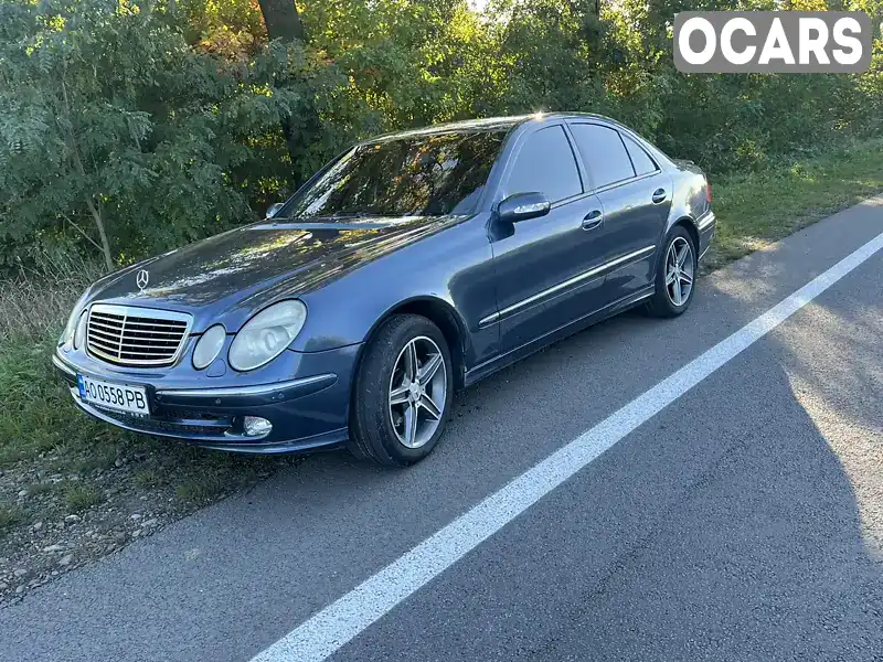 Седан Mercedes-Benz E-Class 2004 null_content л. Автомат обл. Закарпатська, Виноградів - Фото 1/21