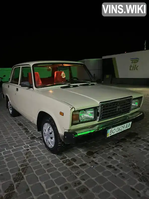 Седан ВАЗ / Lada 2107 1989 null_content л. Ручна / Механіка обл. Тернопільська, Тернопіль - Фото 1/14