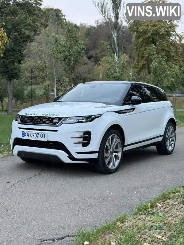 Позашляховик / Кросовер Land Rover Range Rover Evoque 2022 2 л. Автомат обл. Київська, Київ - Фото 1/20