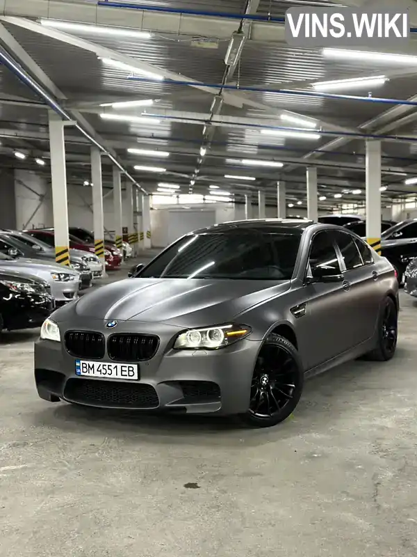 Седан BMW 5 Series 2014 2 л. Автомат обл. Сумська, Глухів - Фото 1/21