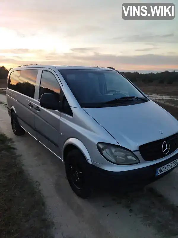 Мінівен Mercedes-Benz Vito 2005 2.15 л. Ручна / Механіка обл. Волинська, Ковель - Фото 1/7