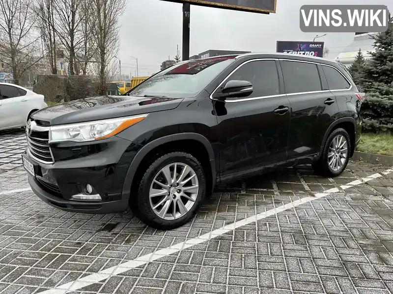 Позашляховик / Кросовер Toyota Highlander 2014 3.46 л. Автомат обл. Київська, Київ - Фото 1/21