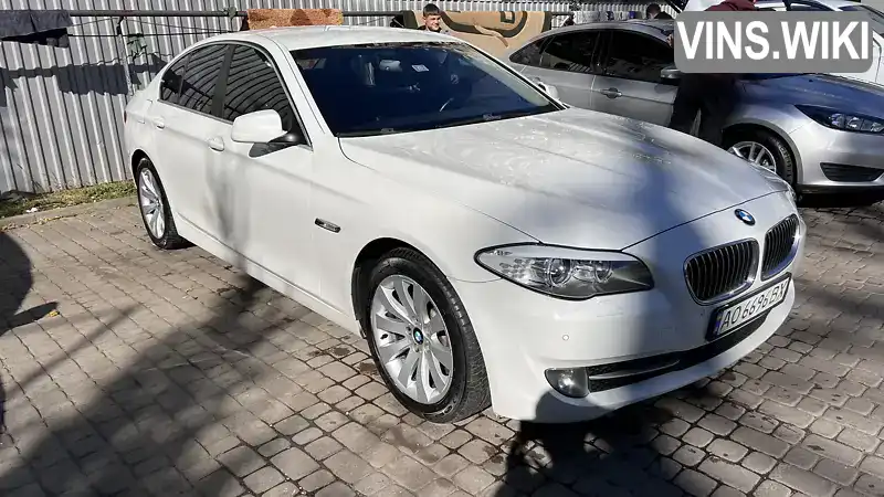 Седан BMW 5 Series 2012 2 л. Автомат обл. Закарпатська, Ужгород - Фото 1/21