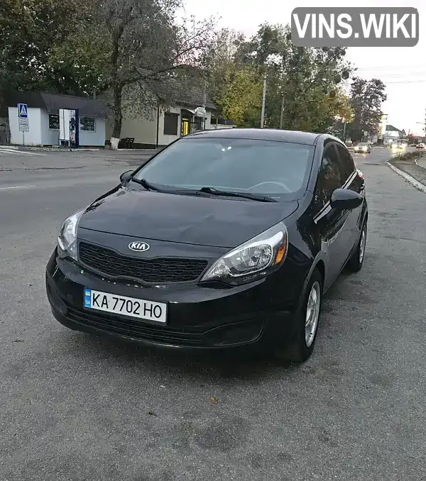 Седан Kia Rio 2014 1.59 л. Автомат обл. Київська, Київ - Фото 1/6