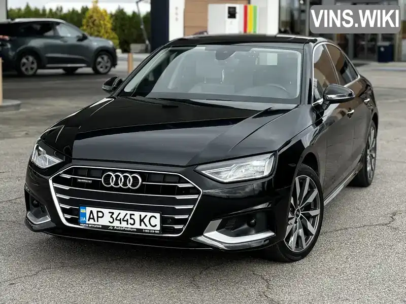 Седан Audi A4 2021 1.98 л. Автомат обл. Запорізька, Запоріжжя - Фото 1/21