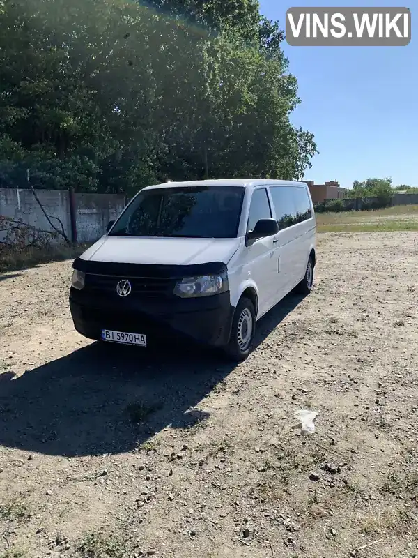 Мінівен Volkswagen Transporter 2014 2 л. Ручна / Механіка обл. Черкаська, Умань - Фото 1/21