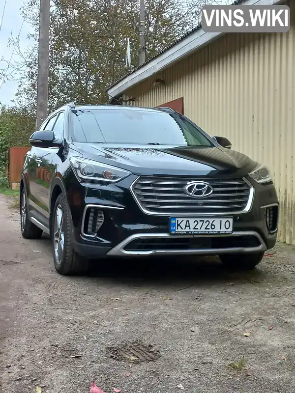 Позашляховик / Кросовер Hyundai Grand Santa Fe 2017 2.2 л. Автомат обл. Київська, Київ - Фото 1/21