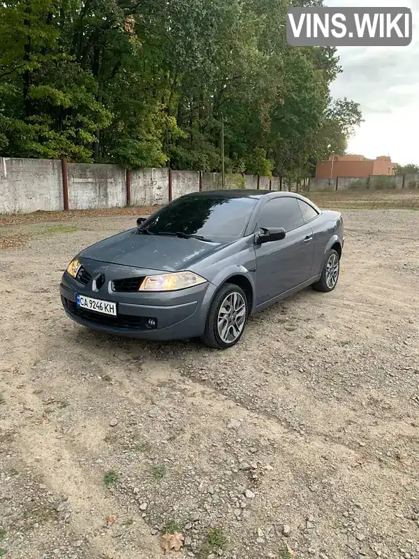 Кабріолет Renault Megane 2006 1.6 л. Автомат обл. Черкаська, Умань - Фото 1/15