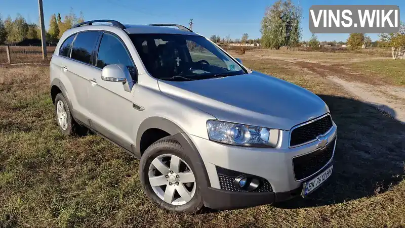 Позашляховик / Кросовер Chevrolet Captiva 2012 2.2 л. Ручна / Механіка обл. Рівненська, Дубровиця - Фото 1/11