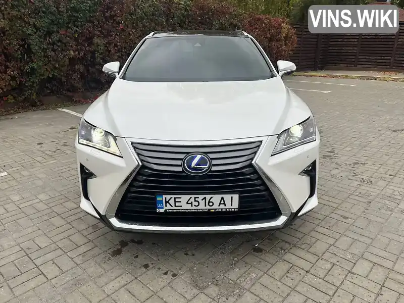 Позашляховик / Кросовер Lexus RX 2018 3.46 л. Автомат обл. Дніпропетровська, Дніпро (Дніпропетровськ) - Фото 1/21