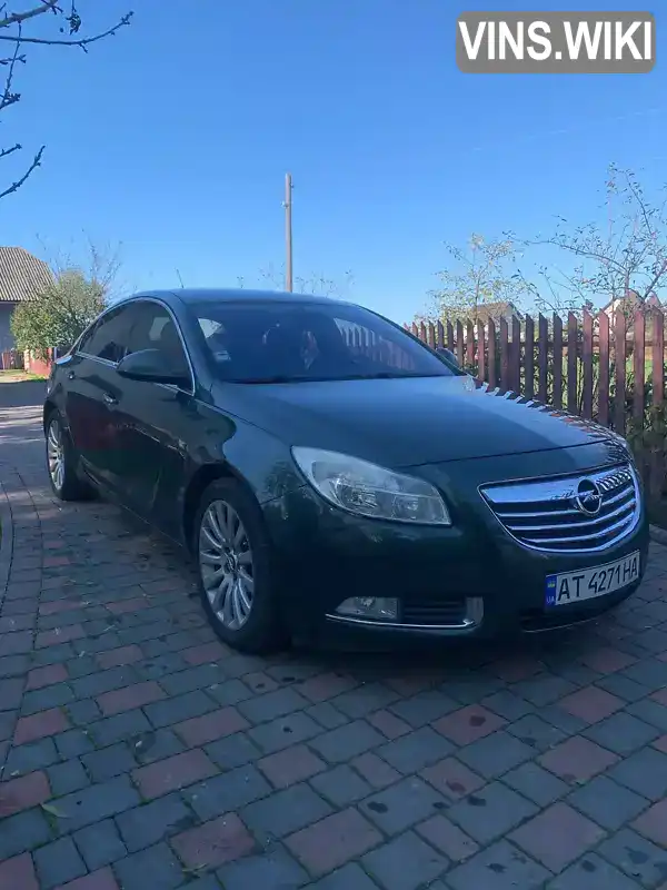 Седан Opel Insignia 2009 2 л. Ручна / Механіка обл. Івано-Франківська, location.city.ivanykivka - Фото 1/12