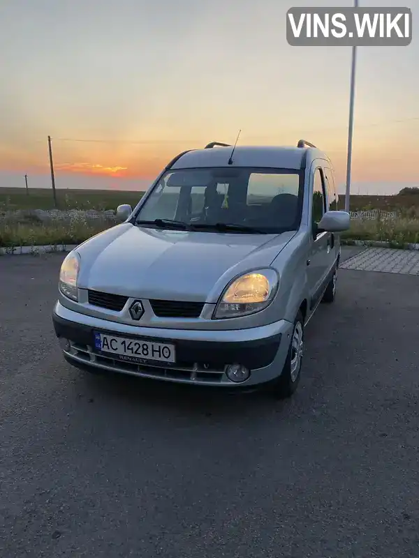 Мінівен Renault Kangoo 2003 1.6 л. Ручна / Механіка обл. Волинська, Ковель - Фото 1/21