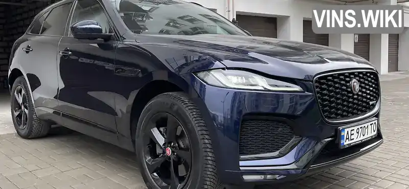 Позашляховик / Кросовер Jaguar F-Pace 2021 2 л. Автомат обл. Дніпропетровська, Дніпро (Дніпропетровськ) - Фото 1/21