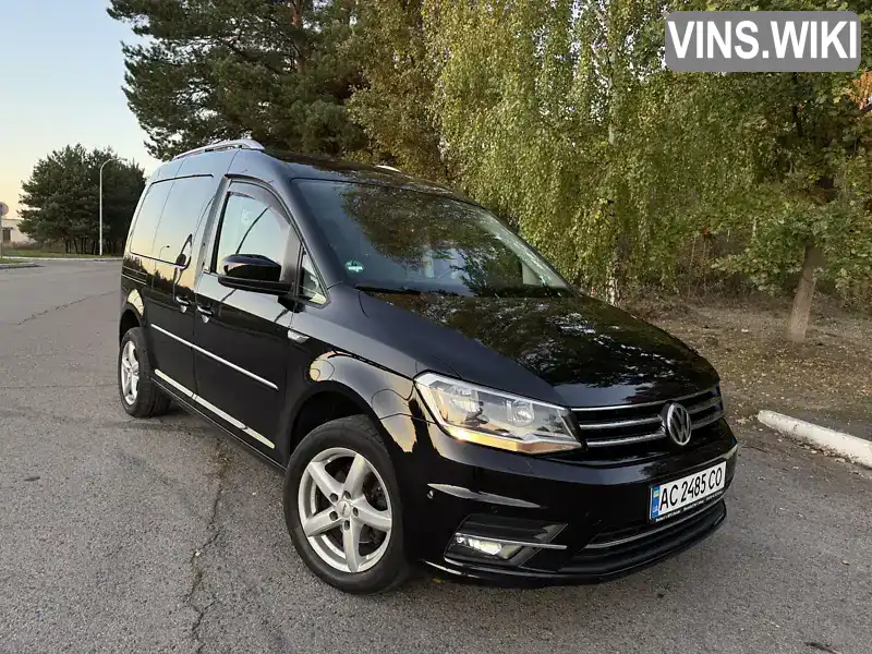 Минивэн Volkswagen Caddy 2015 1.97 л. Ручная / Механика обл. Волынская, Ковель - Фото 1/21