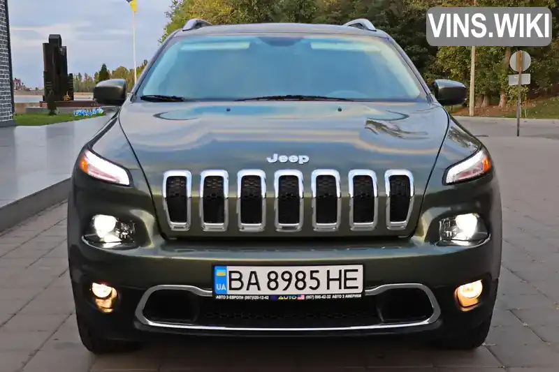 Позашляховик / Кросовер Jeep Cherokee 2017 2.4 л. Автомат обл. Полтавська, Кременчук - Фото 1/21