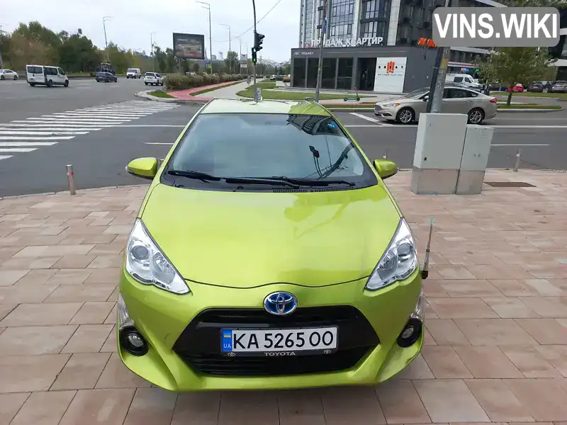 Хетчбек Toyota Aqua 2015 1.5 л. Автомат обл. Київська, Київ - Фото 1/21