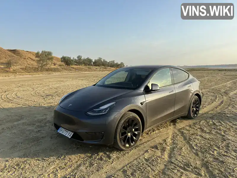 Позашляховик / Кросовер Tesla Model Y 2021 null_content л. Автомат обл. Одеська, Одеса - Фото 1/21