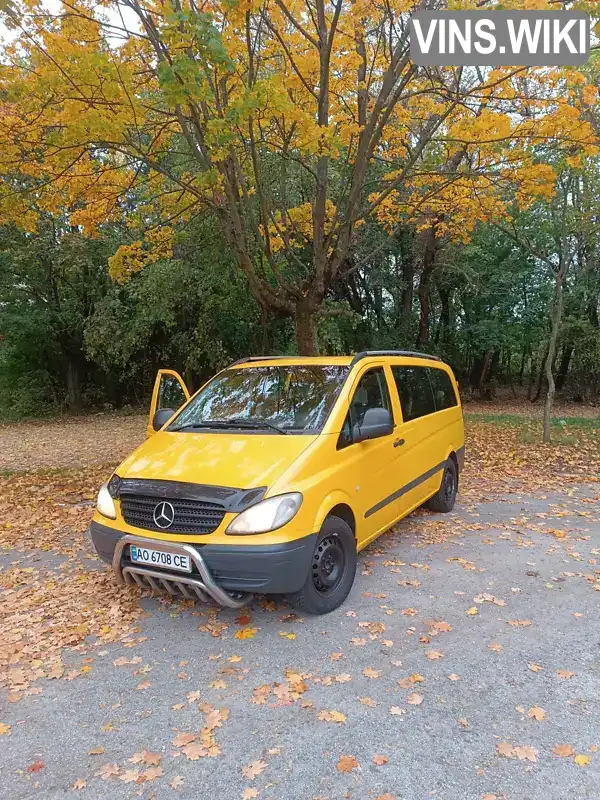 Мінівен Mercedes-Benz Vito 2008 2.15 л. Ручна / Механіка обл. Закарпатська, Ужгород - Фото 1/21