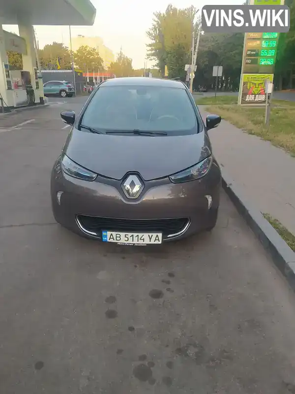 Хетчбек Renault Zoe 2017 null_content л. Автомат обл. Вінницька, Вінниця - Фото 1/12