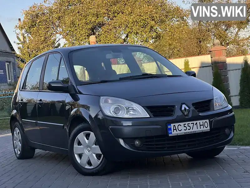 Мінівен Renault Scenic 2007 1.6 л. Ручна / Механіка обл. Волинська, Луцьк - Фото 1/21