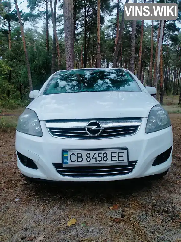 Мінівен Opel Zafira 2011 1.69 л. Ручна / Механіка обл. Чернігівська, Чернігів - Фото 1/10