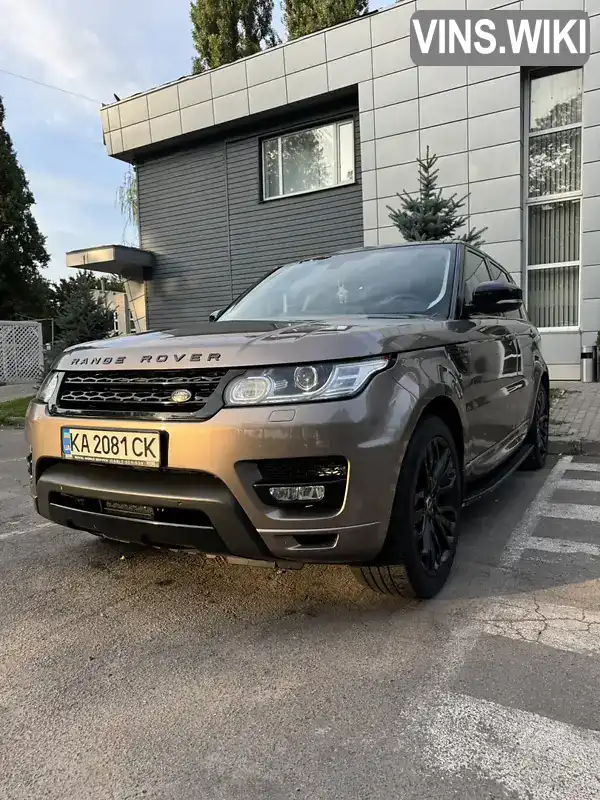 Позашляховик / Кросовер Land Rover Range Rover Sport 2017 2.99 л. Автомат обл. Київська, Київ - Фото 1/21