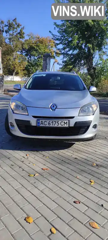 Універсал Renault Megane 2009 1.6 л. Ручна / Механіка обл. Волинська, Берестечко - Фото 1/14