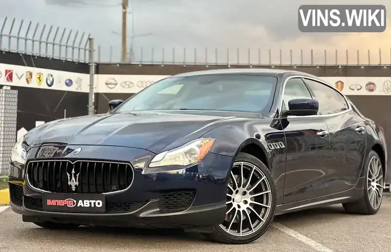 Седан Maserati Quattroporte 2016 2.98 л. Автомат обл. Харьковская, Харьков - Фото 1/21