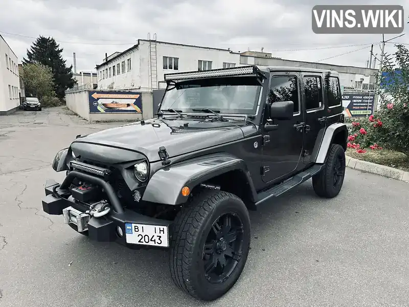 Позашляховик / Кросовер Jeep Wrangler 2016 3.6 л. Автомат обл. Полтавська, Полтава - Фото 1/21