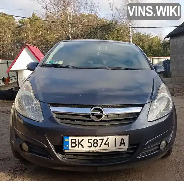 Хетчбек Opel Corsa 2008 1.25 л. Ручна / Механіка обл. Рівненська, Зарічне - Фото 1/19