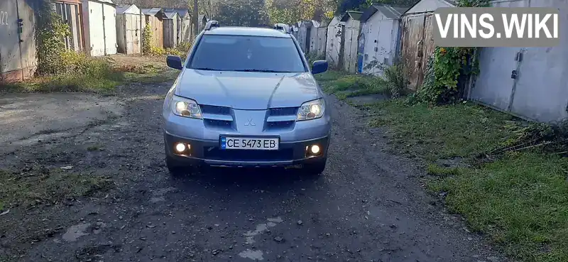 Позашляховик / Кросовер Mitsubishi Outlander 2006 2 л. Ручна / Механіка обл. Чернівецька, Чернівці - Фото 1/16