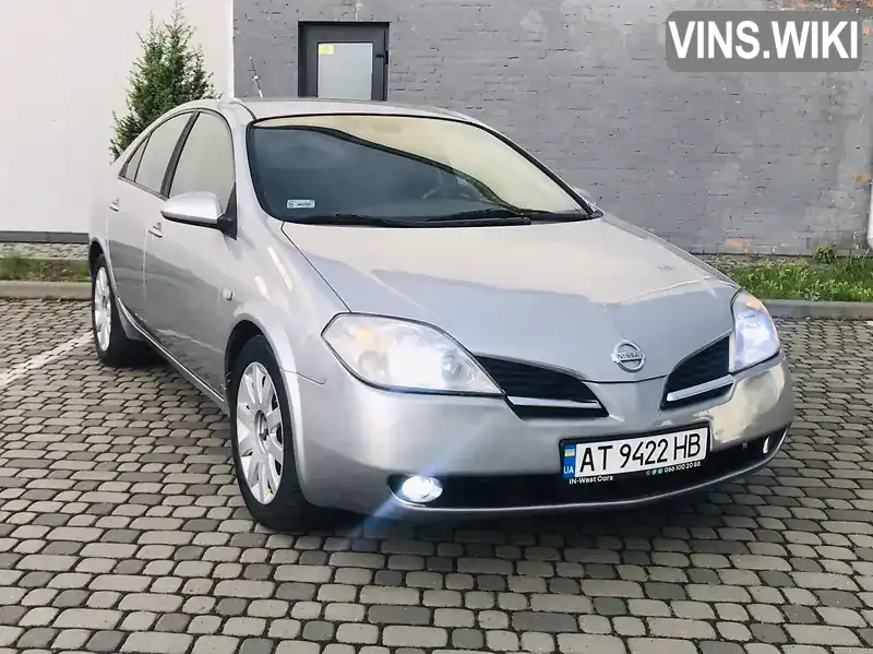 Ліфтбек Nissan Primera 2002 2.2 л. Ручна / Механіка обл. Івано-Франківська, Івано-Франківськ - Фото 1/14